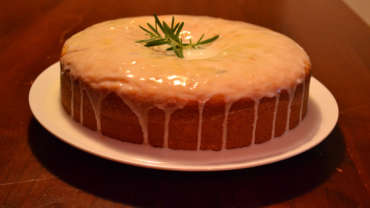 Lemon & Rosemary Olive Oil Cake