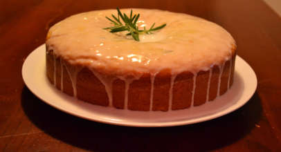 Lemon & Rosemary Olive Oil Cake