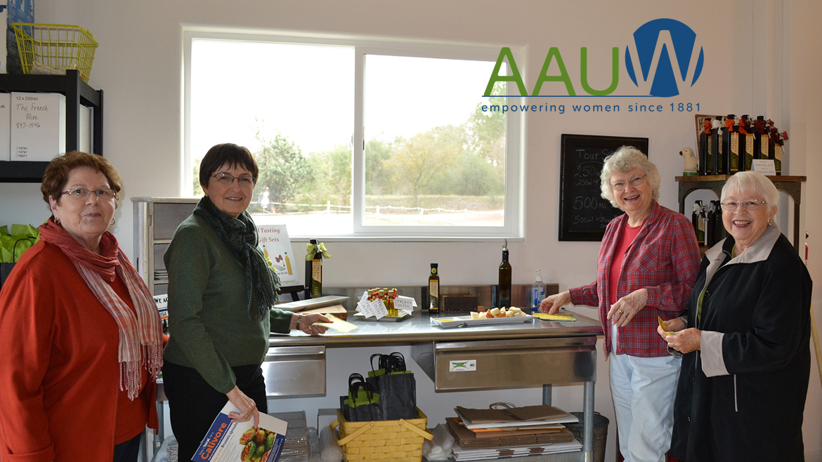 The French Olive hosts AAUW from Escalon, CA