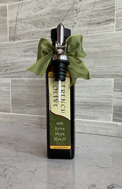 TFO | 250ml Olive Oil Gift Bottle with Green Ribbon