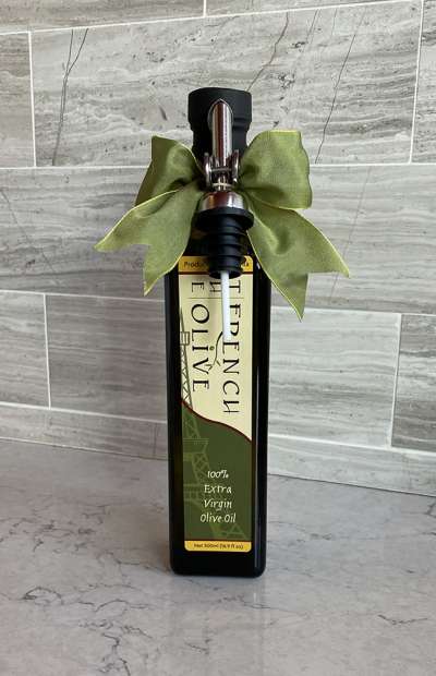 TFO | 500ml Olive Oil Gift Bottle with Green Ribbon