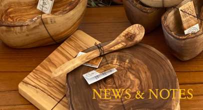 New Handcrafted Olive Wood Products