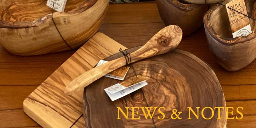 New Handcrafted Olive Wood Products